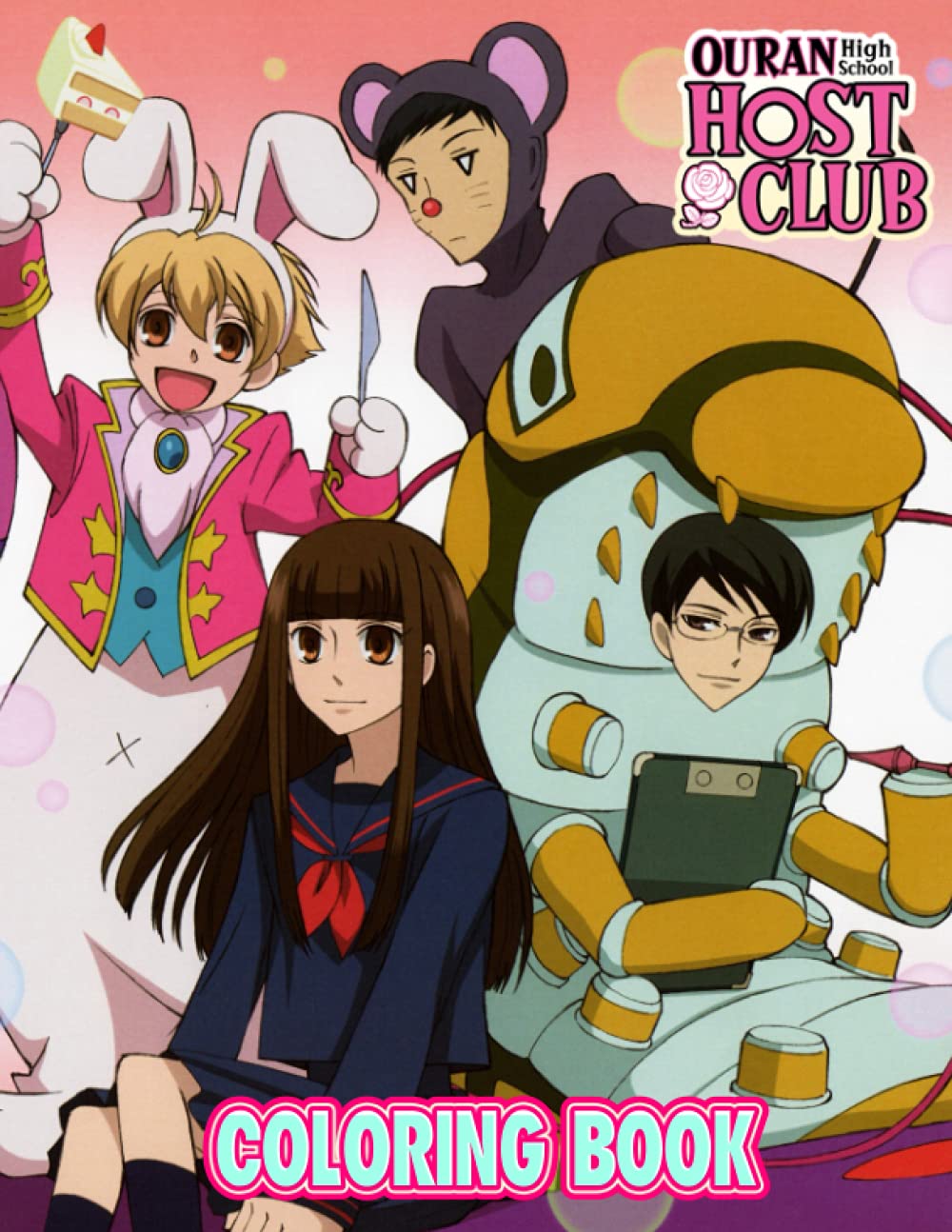 Ouran High School Host Club: Amazing gift for All Ages and Fans with High Quality Image.–30+ GIANT Great Pages with Premium Quality Images.