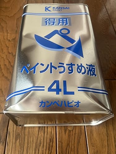 Amazon | カンペハピオ 得用ペイントうすめ液 4L | うすめ液