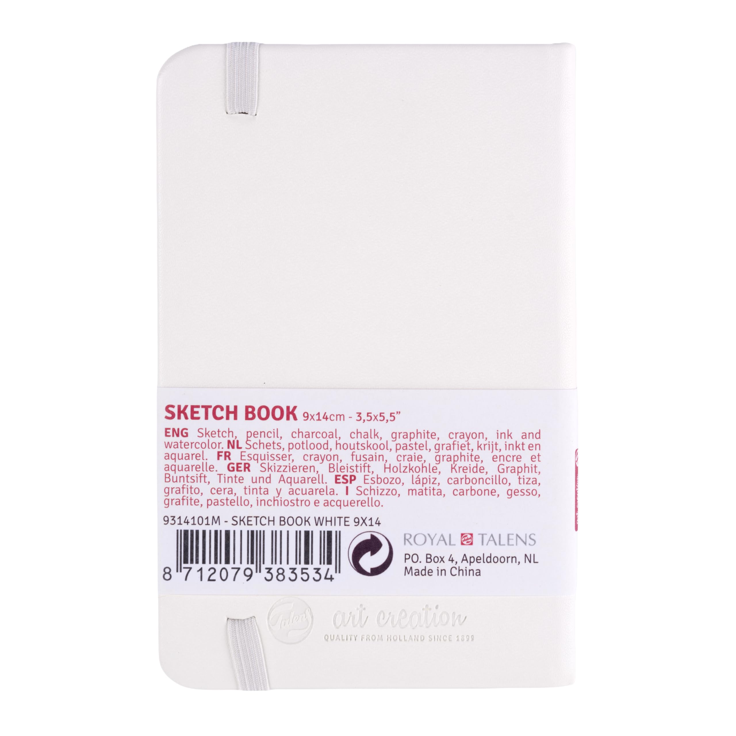 Amazon.com: Talens Art Creation Sketchbook White 9X14 cm, 140