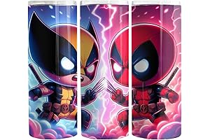 Claws vs. Carnage 20oz Deadpool Coffee Mug: A Superheroic Sip