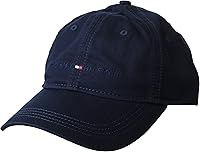 Vista 6 de Tommy Hilfiger - Gorra de béisbol ajustable de algodón con logo para hombre