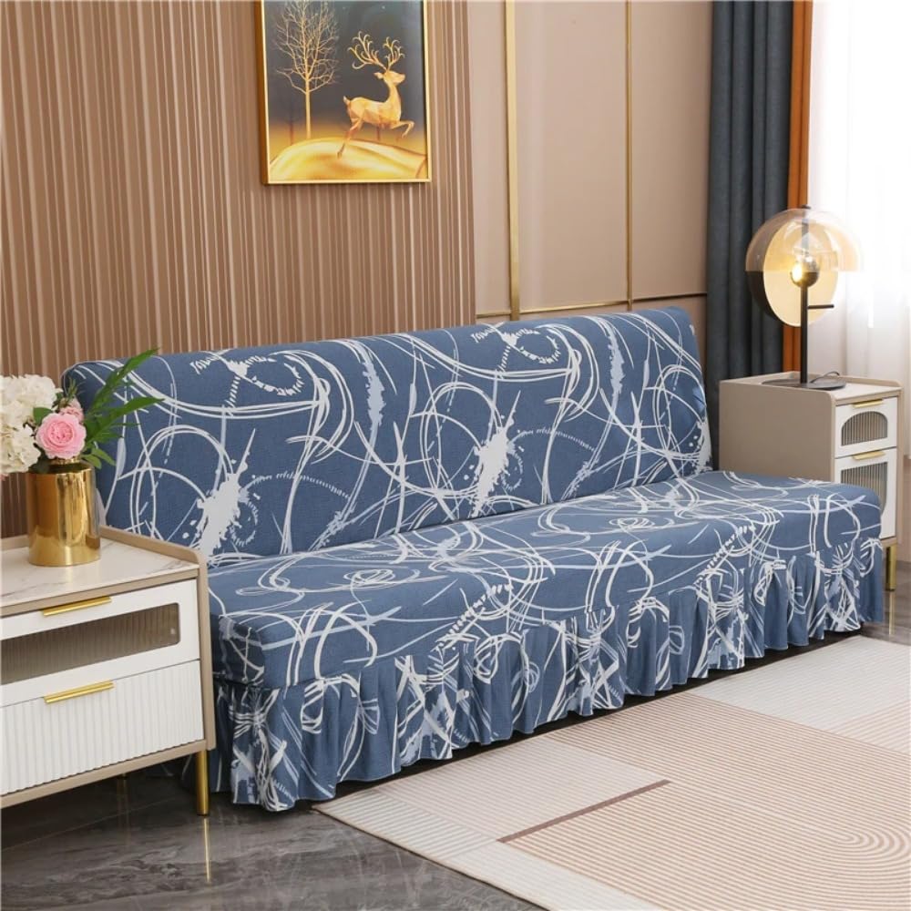 Housse clic clac motif imprimé NO 8 pour sublimer votre salon ou chambre d'hôtel