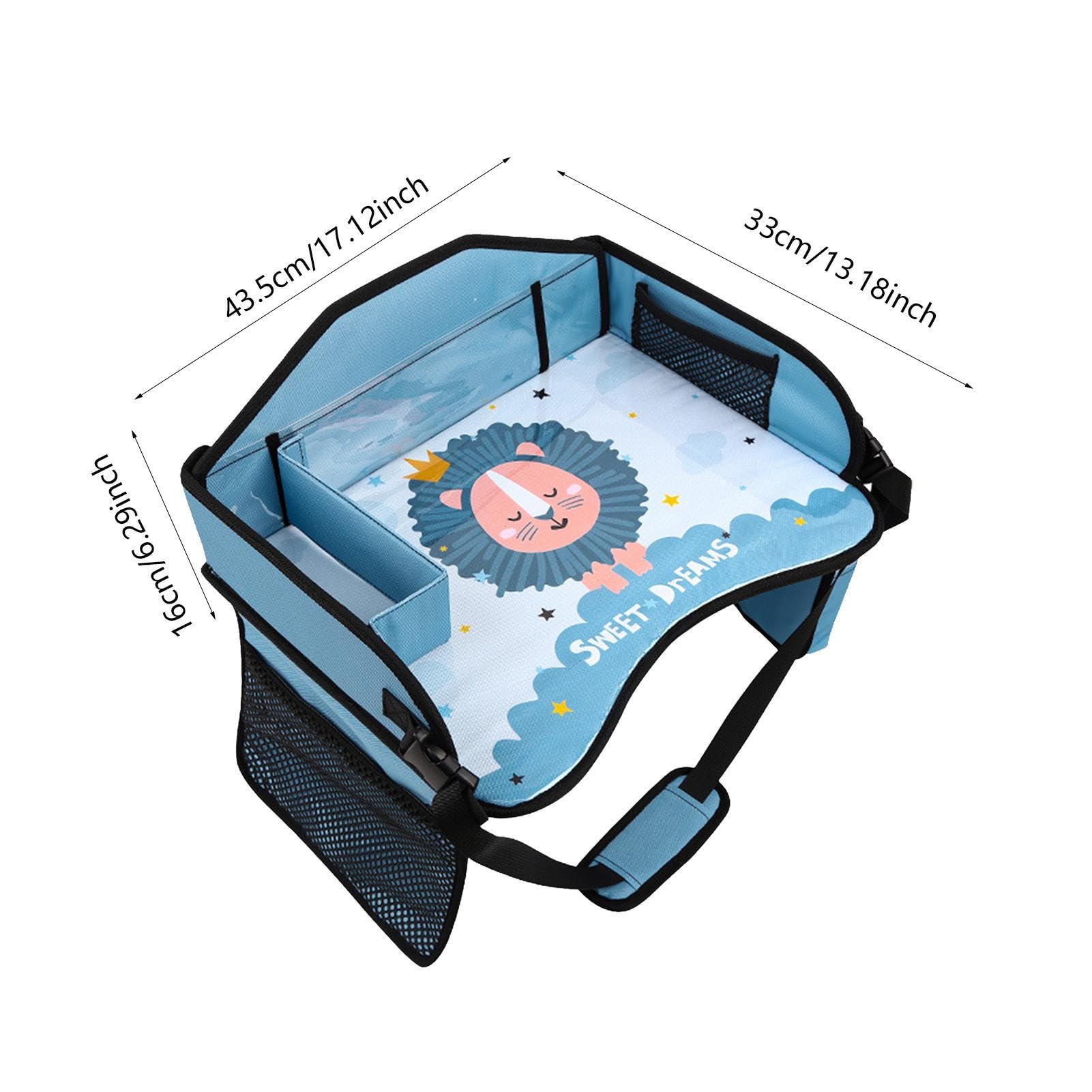 Vassoio Da Viaggio Per Bambini - Impermeabile, Per Seggiolino Auto E Passeggino, Multi Colori - Foto 9