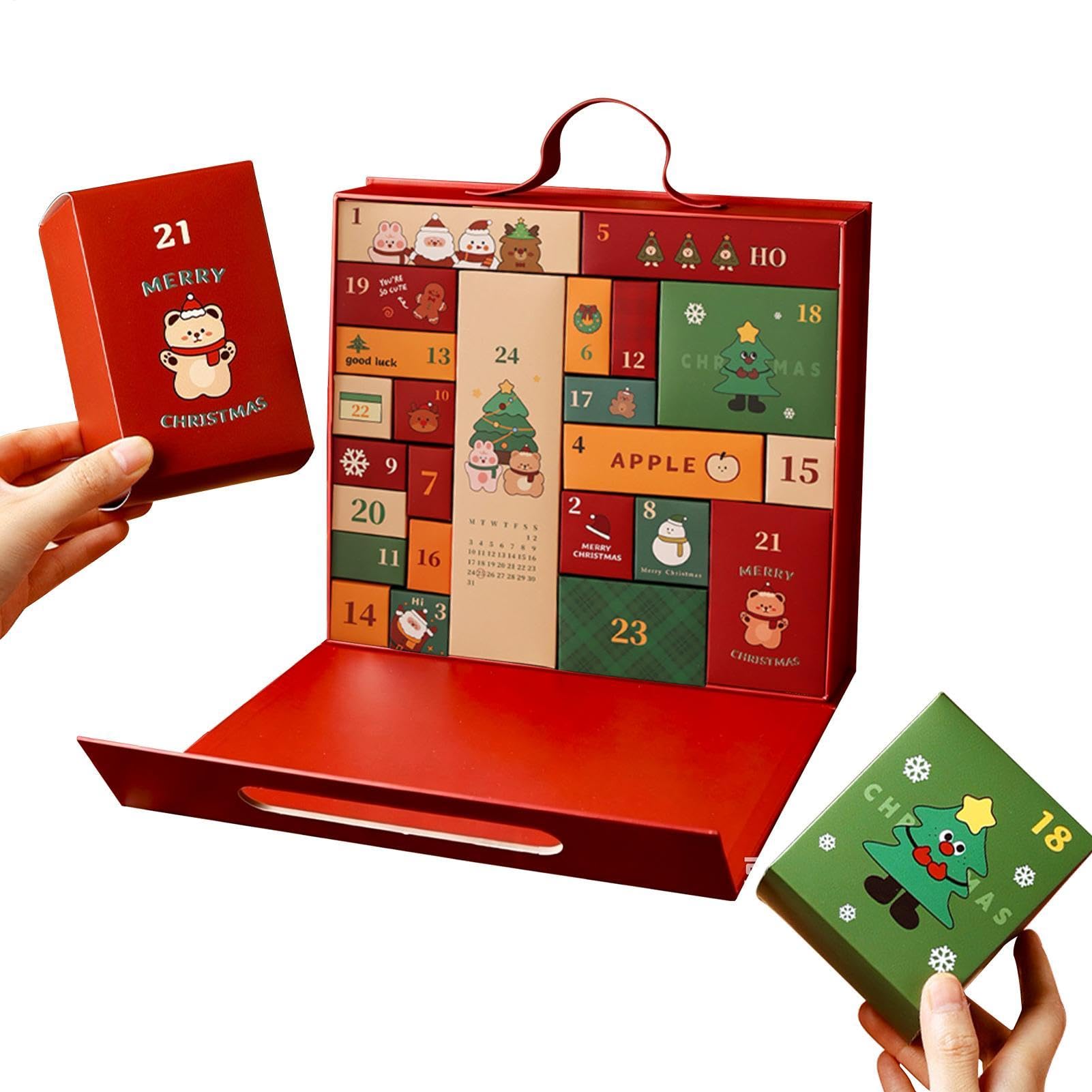 Calendario de Adviento para 24 días hasta Navidad, de regalo