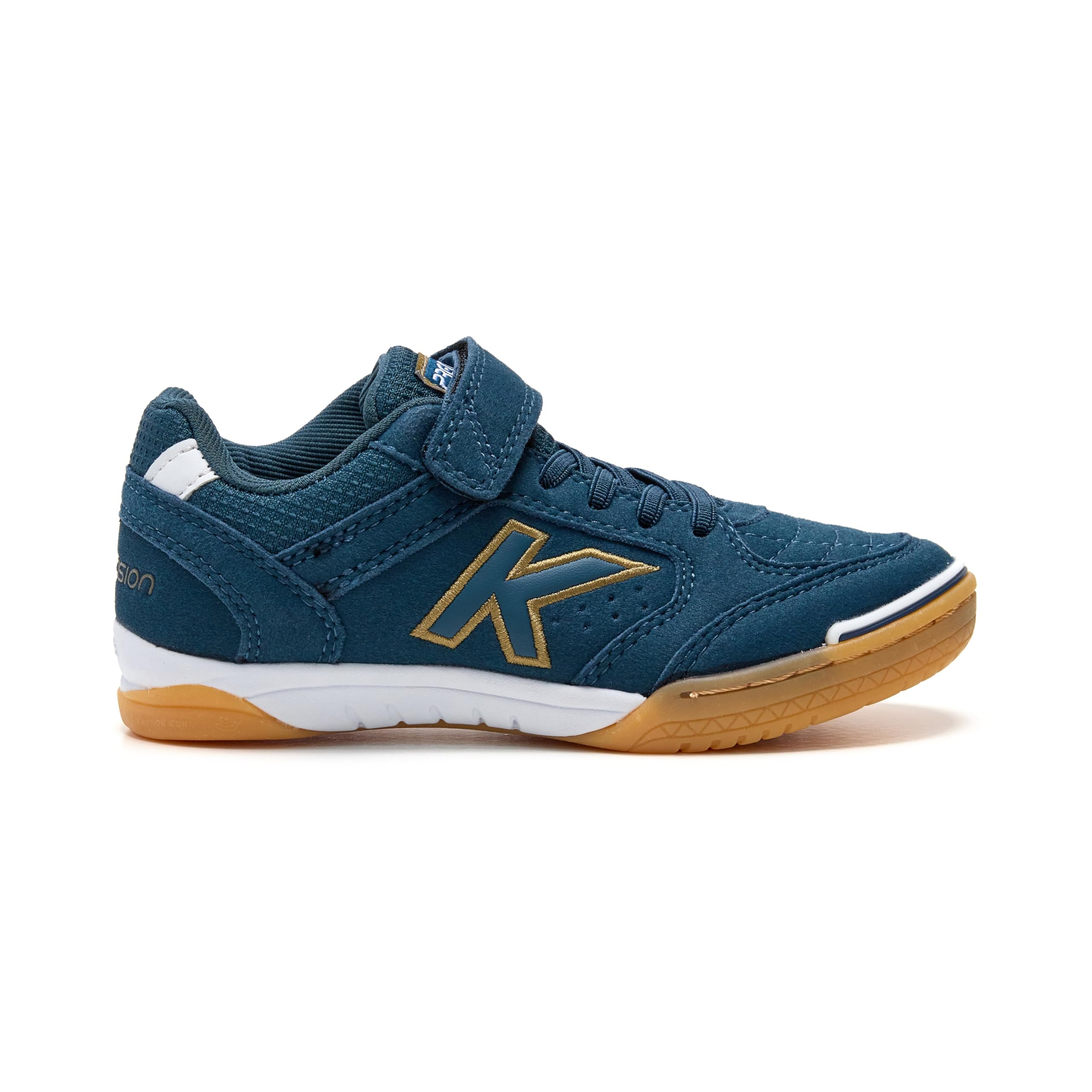 KELME Precision Elastic Zapatillas De Fútbol Sala Niño Azul Marino Blanco