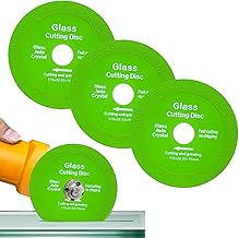 Rock Slab Grinding Disc, 3PCS Glass Cutting Disc, for Angle Grinder, Rock Slabs, Ceramics, Glas, Marble Tiles, Granite (100X15X20mm)