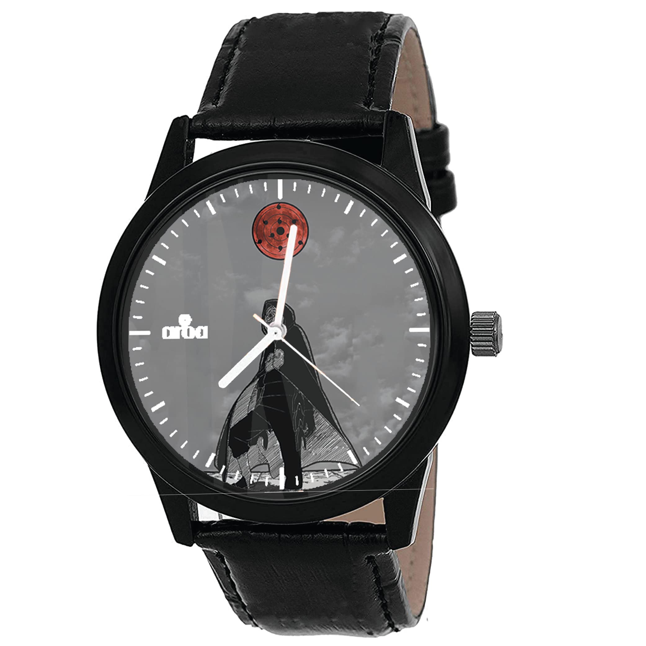 AROA Watch New Watch for Tobi Obito Uchiha Sharingan Model : 471 Black Metal Type Analog Black Strap Watch Gray Dial for Men Stylish Watch for Boys (B0C43D7ZL7) Amazon Price History, Amazon Price Tracker