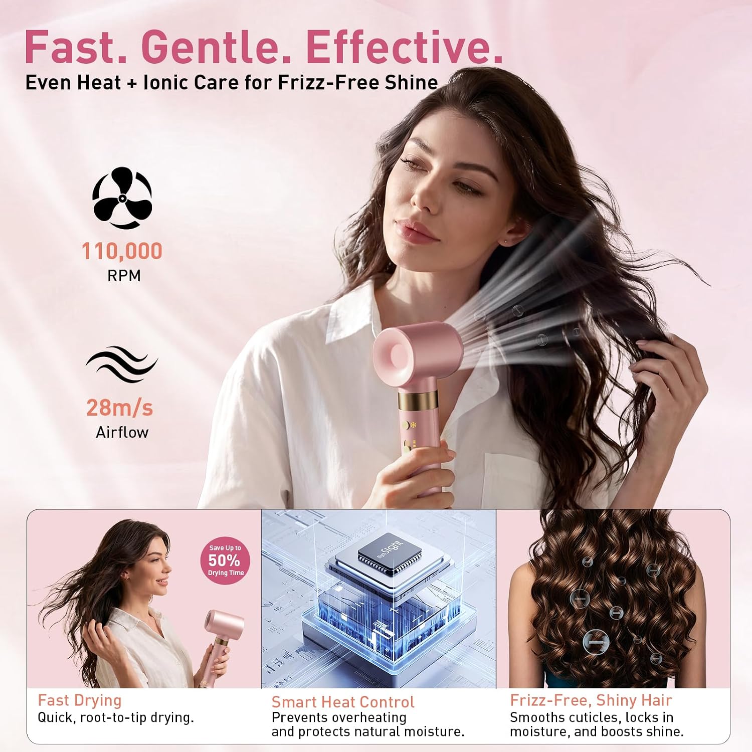 Dual Voltage 8-in-1 Air Styler with Diffuser Hair Dryer