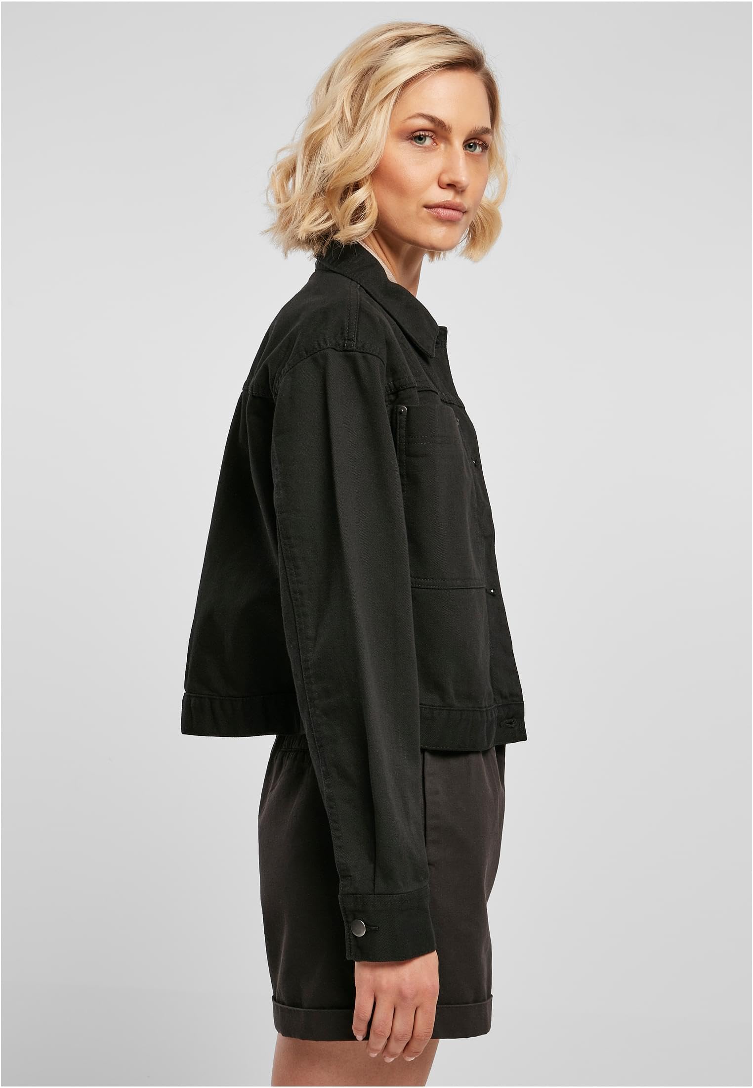 Urban Classics Damen Ladies Short Boxy Worker Jacket