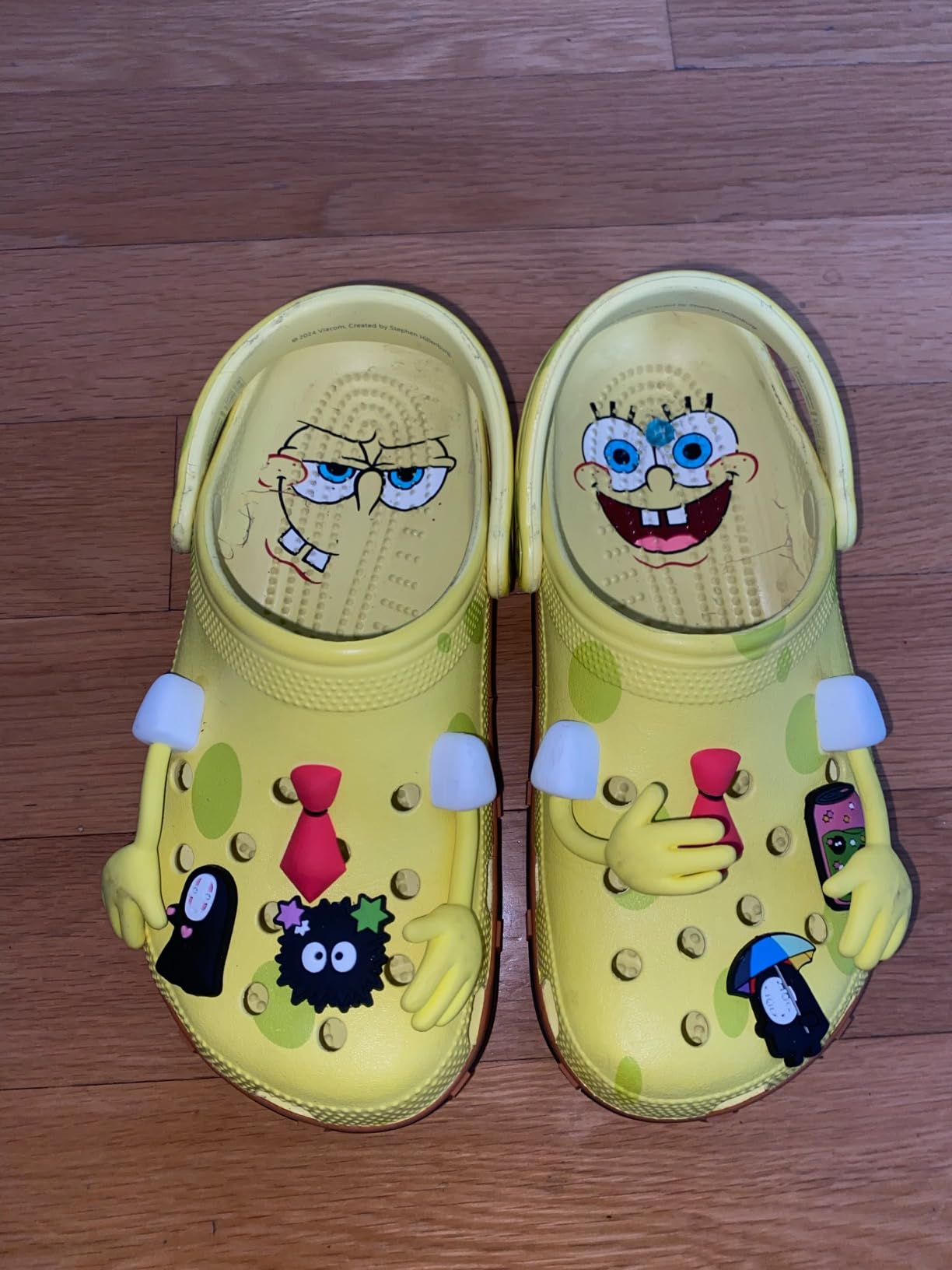 adult spongebob crocs