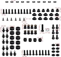 Vista 2 de Possbay Kit completo de pernos de carenado de motocicleta Possbay Kit de tornillos para Suzuki GSXR1000 2007-2008 Kits de montaje Arandelas