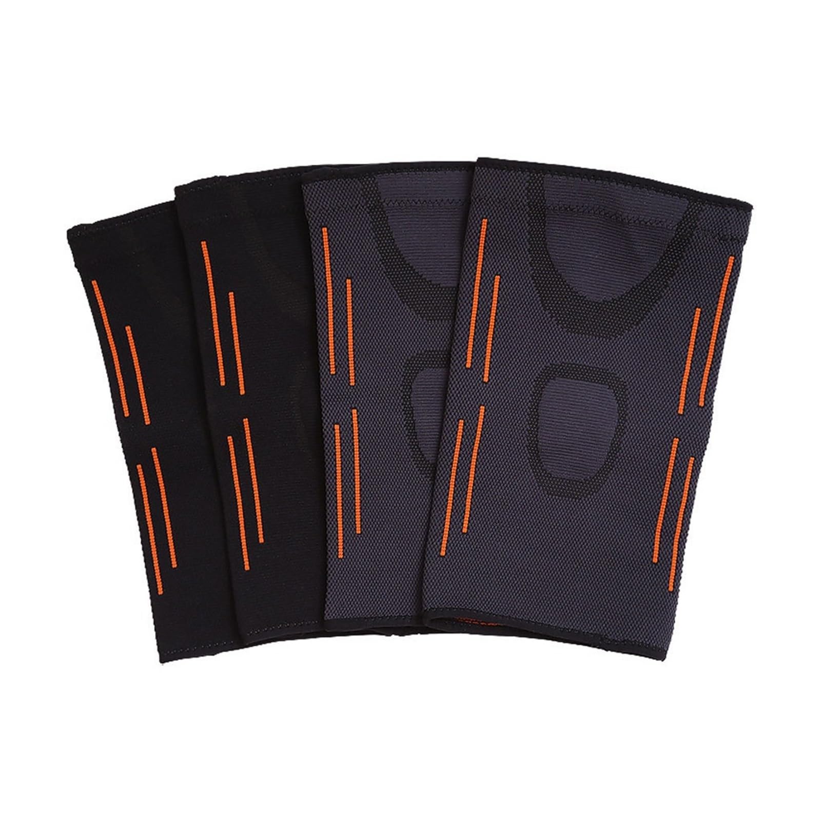 MRKU Rodilleras Deportivas Antideslizantes con Soporte y Calentadores (1 par) para Gimnasio, Fitness, elásticas, para Correr, Baloncesto, Voleibol y Tenis.
