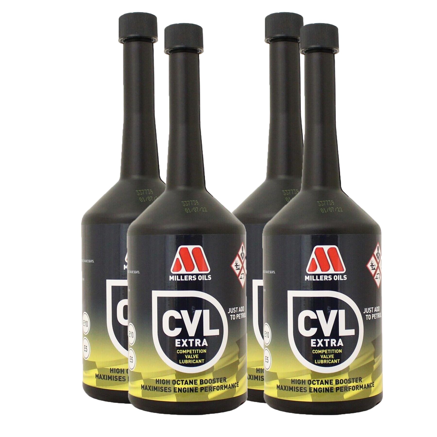 High Octane Booster CVL Extra Competition Valve Lubricant 4x500ml