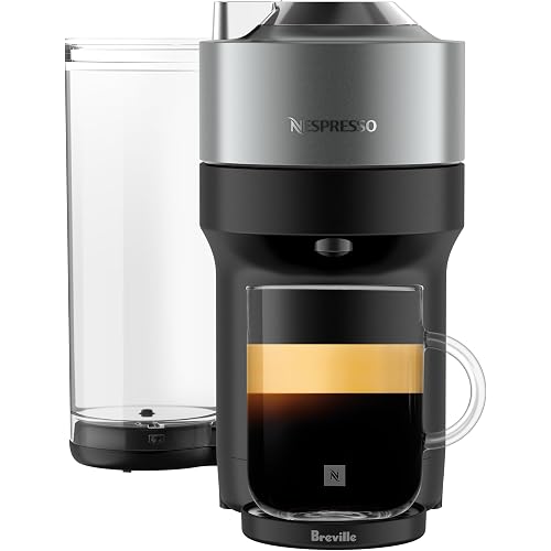 Nespresso Vertuo Pop+ Deluxe Coffee and Espresso Maker by Breville, Titan