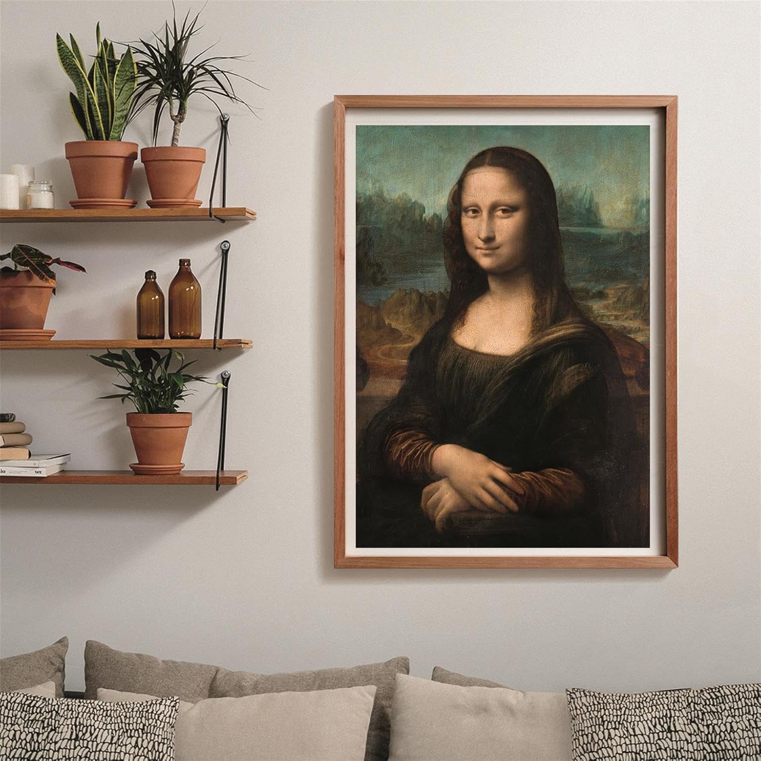 Clementoni Jigsaw Puzzle 1000 Pieces Collection Museum Collection, Mona Lisa, Puzzle for Adults 14-99 Years, Compact Box, Made in Italy, 37094