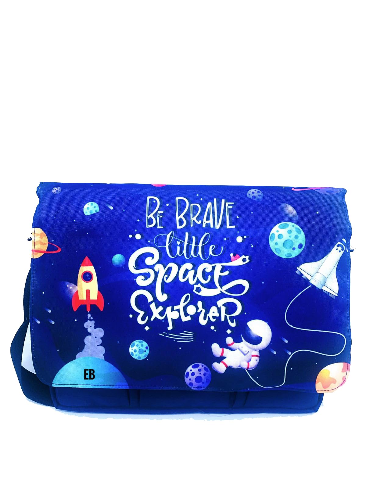 Echo Boomers Space School Tuition Messenger Sling Bag fits upto 13-14" Laptop/Macbook, Detachable Shoulder Strap, Waterproof, Shockproof, Carry Handle with Spacious Pockets, For Kids (B0CCHMZLFP) Amazon Price History, Amazon Price Tracker