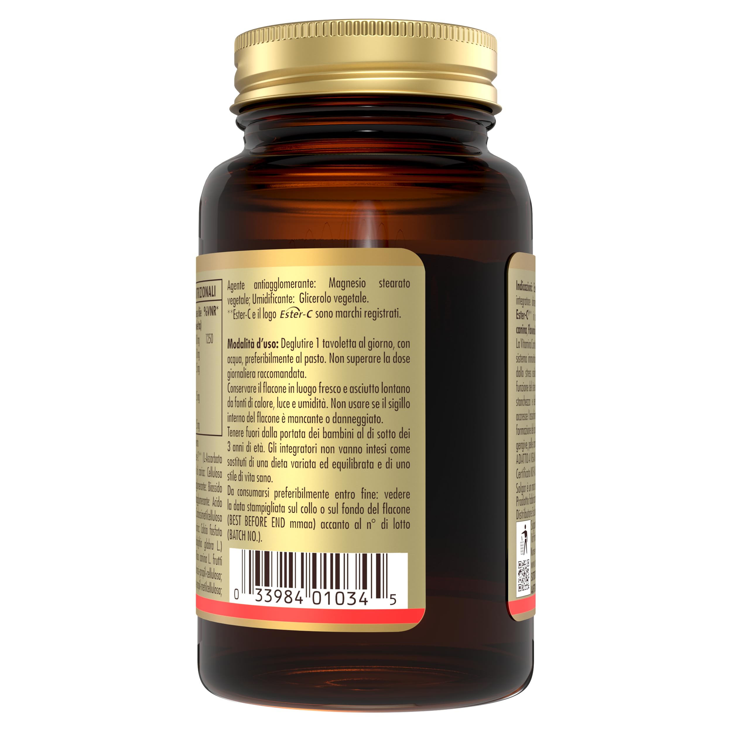 Solgar Ester C Plus 1000 90 tavolette