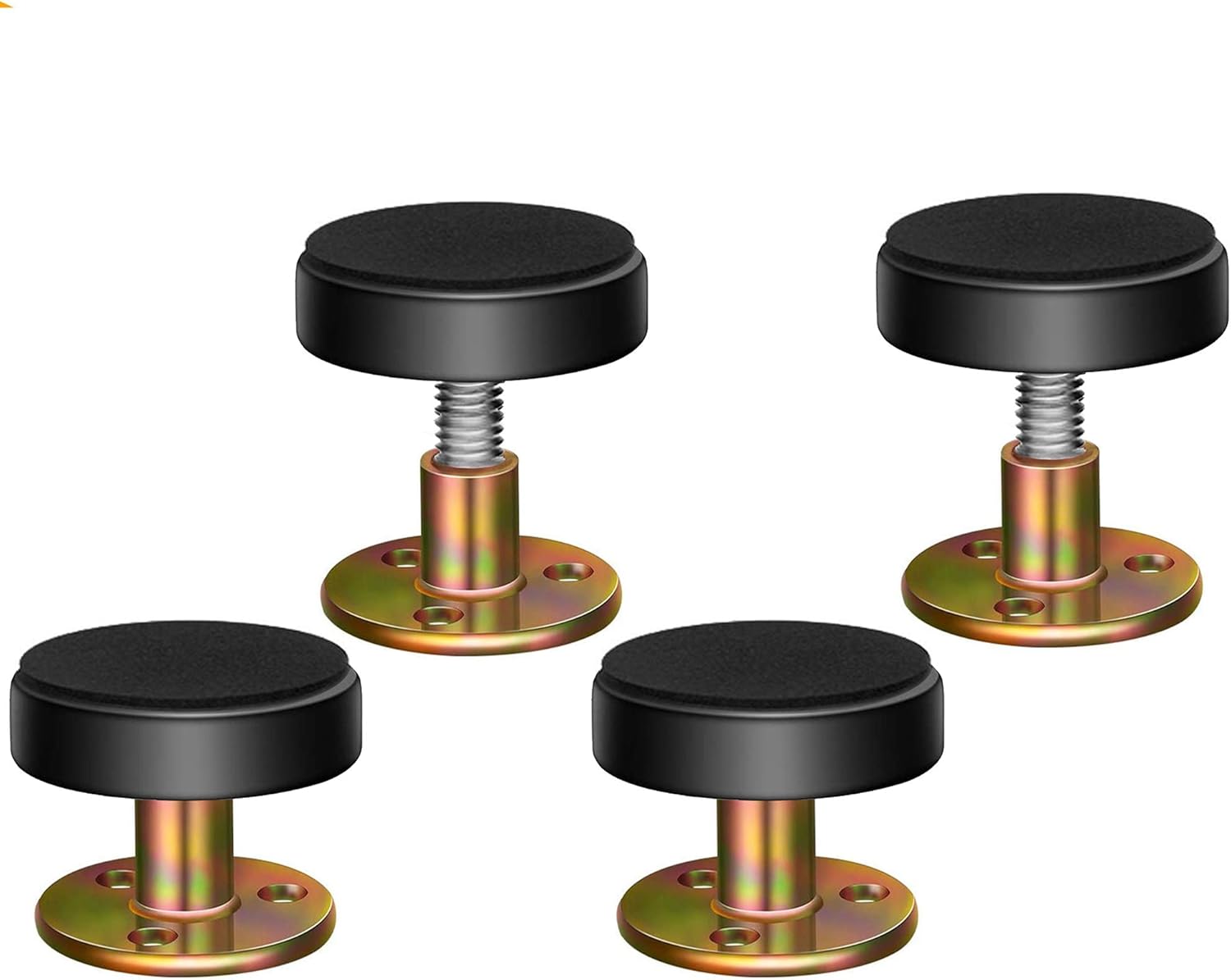 King Bedroom Furniture Sets Adjustable Threaded Headboard Stoppers