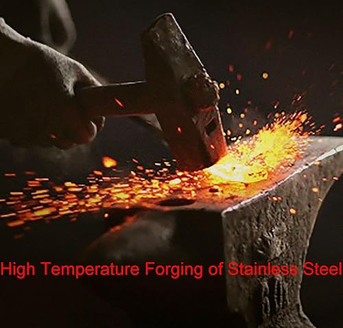 Miniatura 5 de Cuchillo de chef profesional y cuchillo de hueso de púa, 2 piezas de acero inoxidable de alta resistencia de 11.5 pulgadas, hoja de cocina afilada