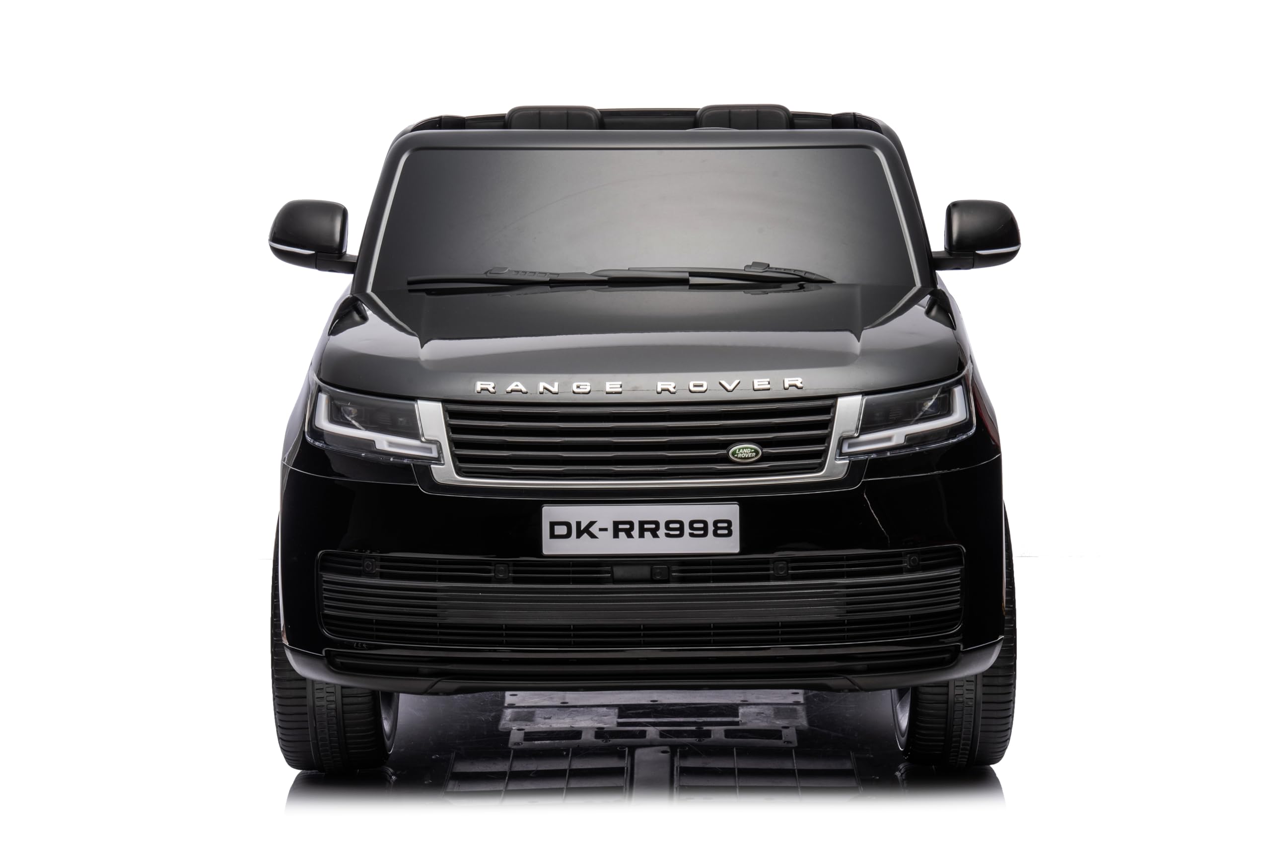 FINOOS Voiture Electrique Enfànt Range Rover. 12V avec télécommande à 2,4 GHz, 4 x Moteur 12V 45W, 1 à 6 Ans (Noir)