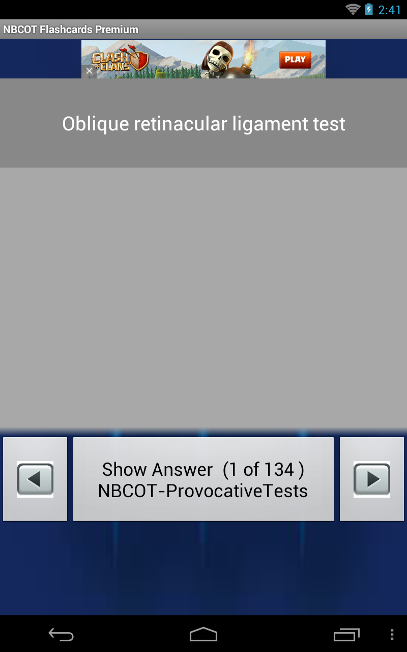 NBCOT Flashcards Premium - App on Amazon Appstore