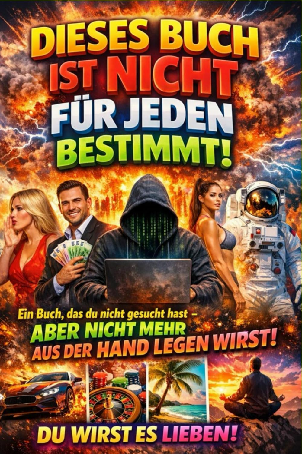 Dieses Buch ist nicht für jeden bestimmt: Ein Buch, das du nicht gesucht hast – aber nicht mehr aus der Hand legen wirst