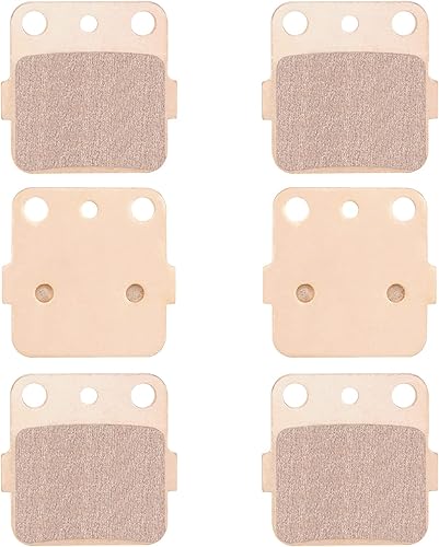 Youxmoto Pastillas de freno sinterizadas para Honda ATC 200 X 1986-1987 ATC 250 R 83-84 Fourtrax TRX 250 300X 400X 300 400 EX, pastillas de freno