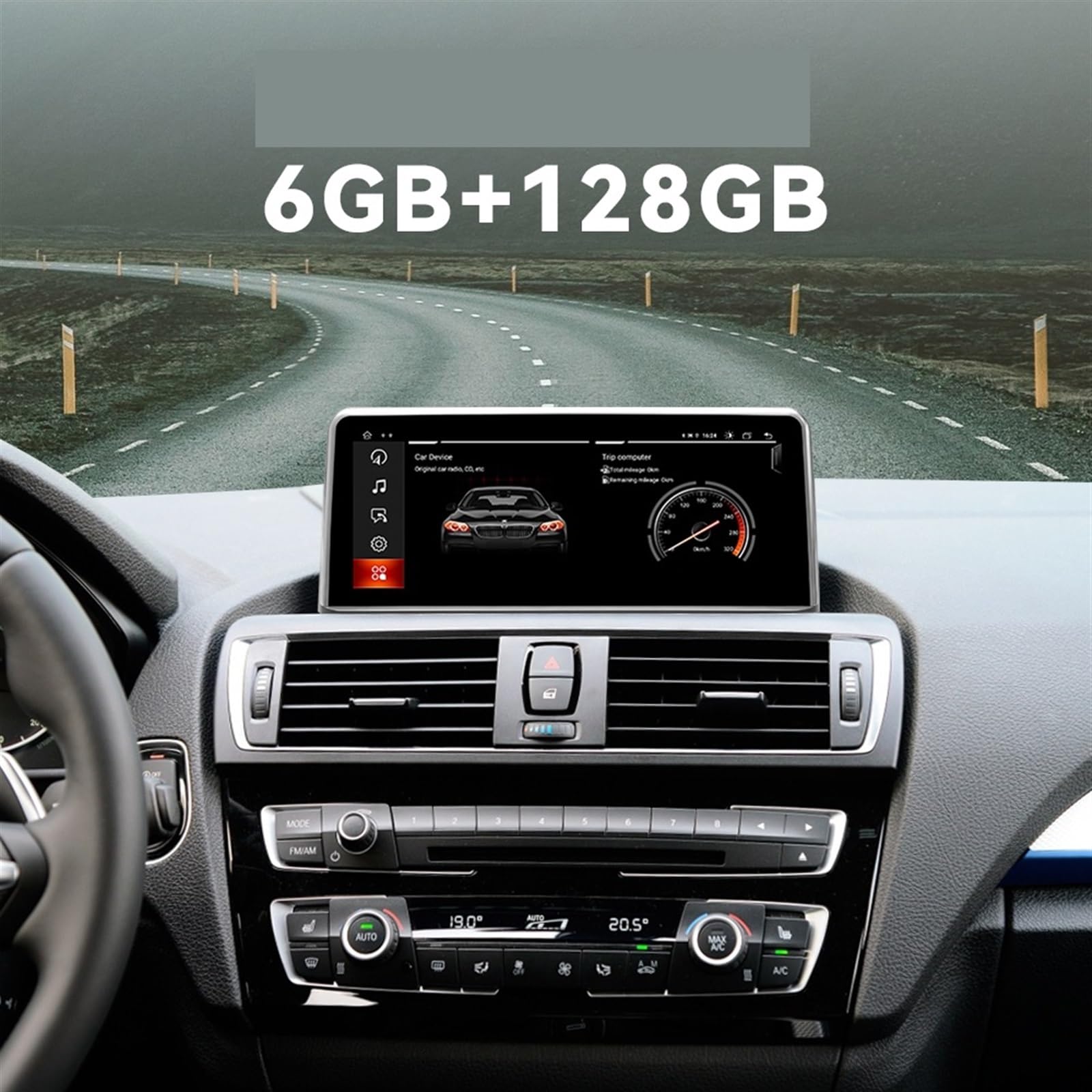 Nawigacja satelitarna Samochodowy Odtwarzacz Multimedialny Nawigacja GPS(8 Core-4G 64G NBT)
