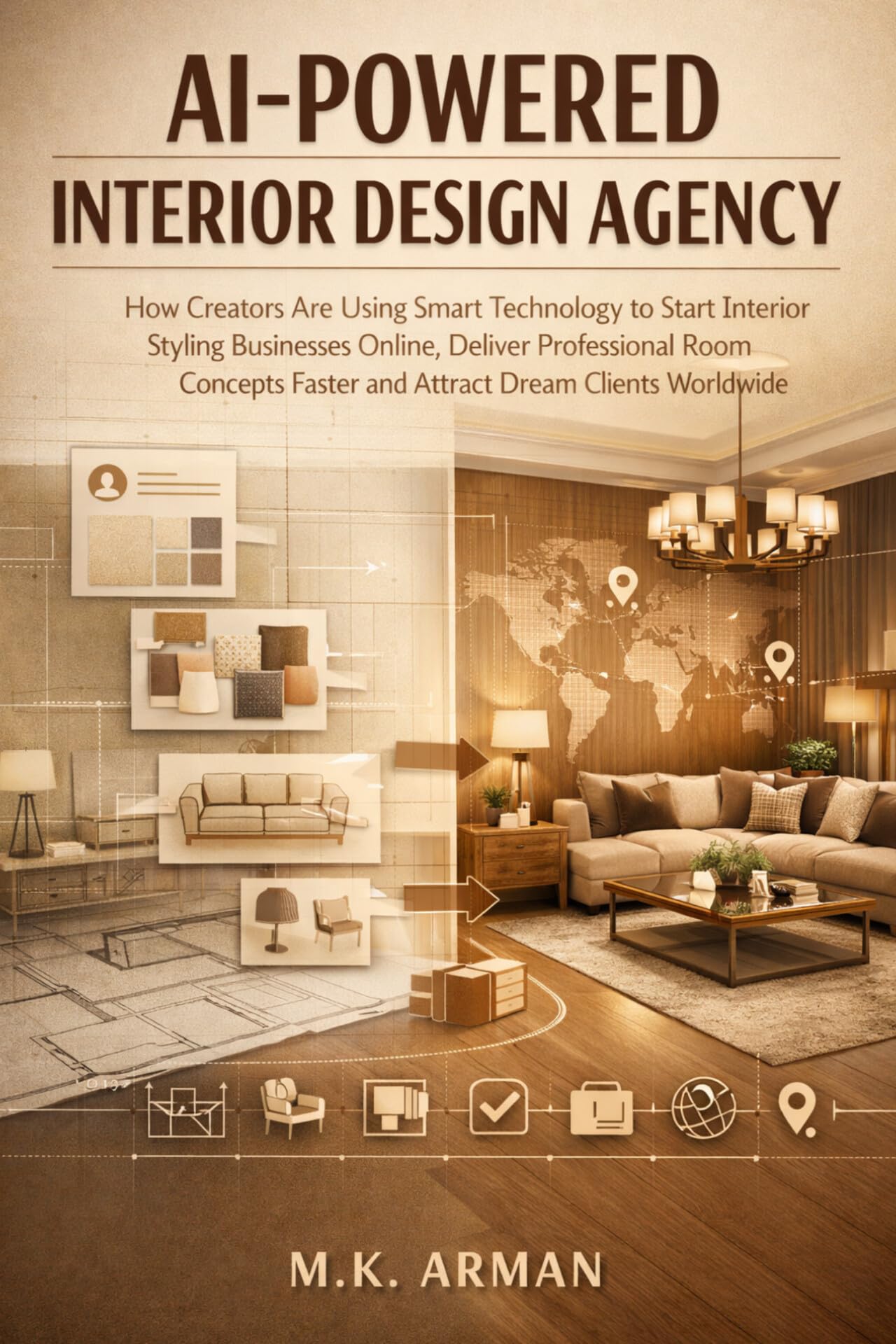 AI-Powered Interior Design Agency: How Creators Are Using Smart Technology to Start Interior Styling Businesses Online, Deliver Professional Room Concepts ... Worldwide (Agency Business Series Book 9)
