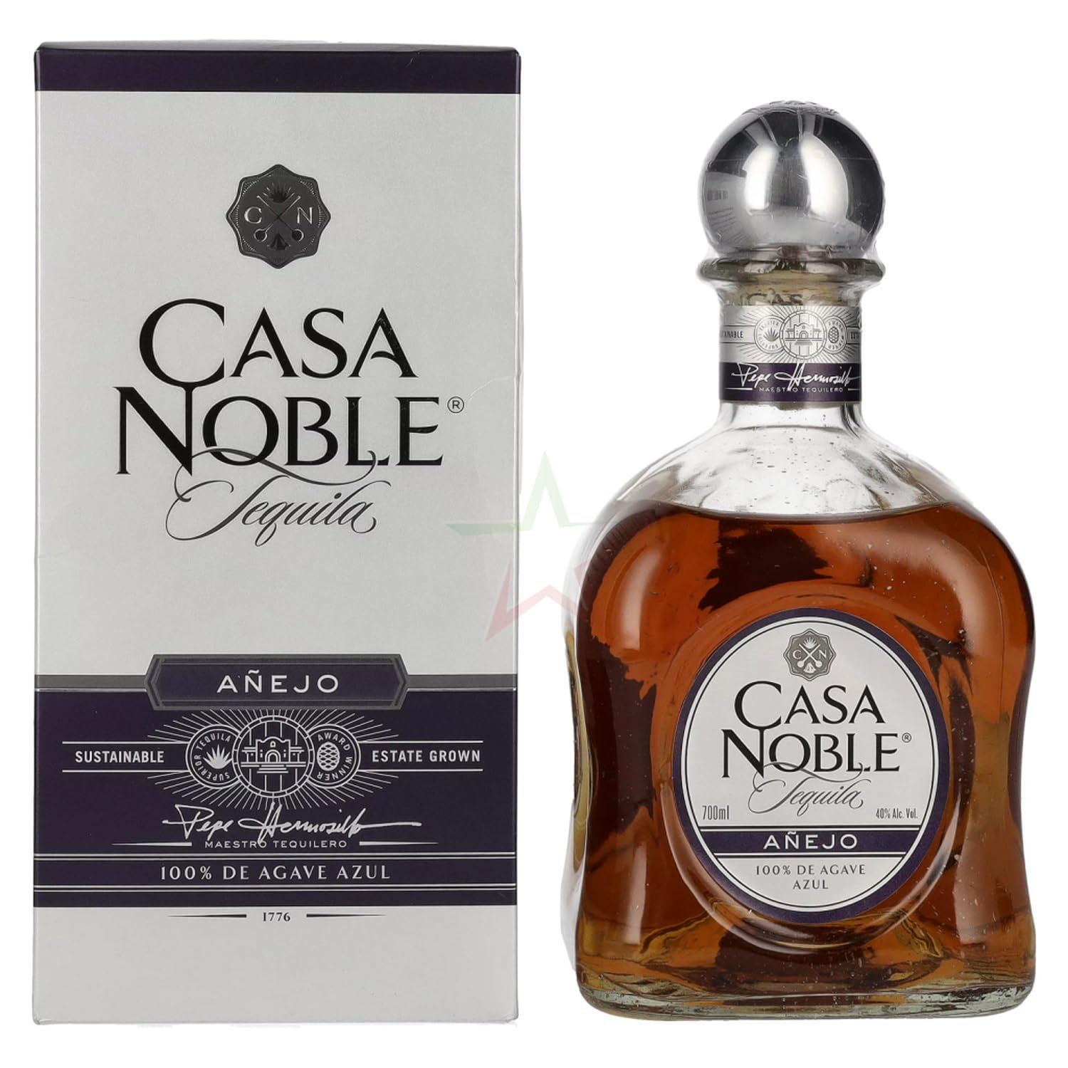 Casa Noble Tequila AÑEJO 100% de Agave Azul 40,00% 0,70 lt.
