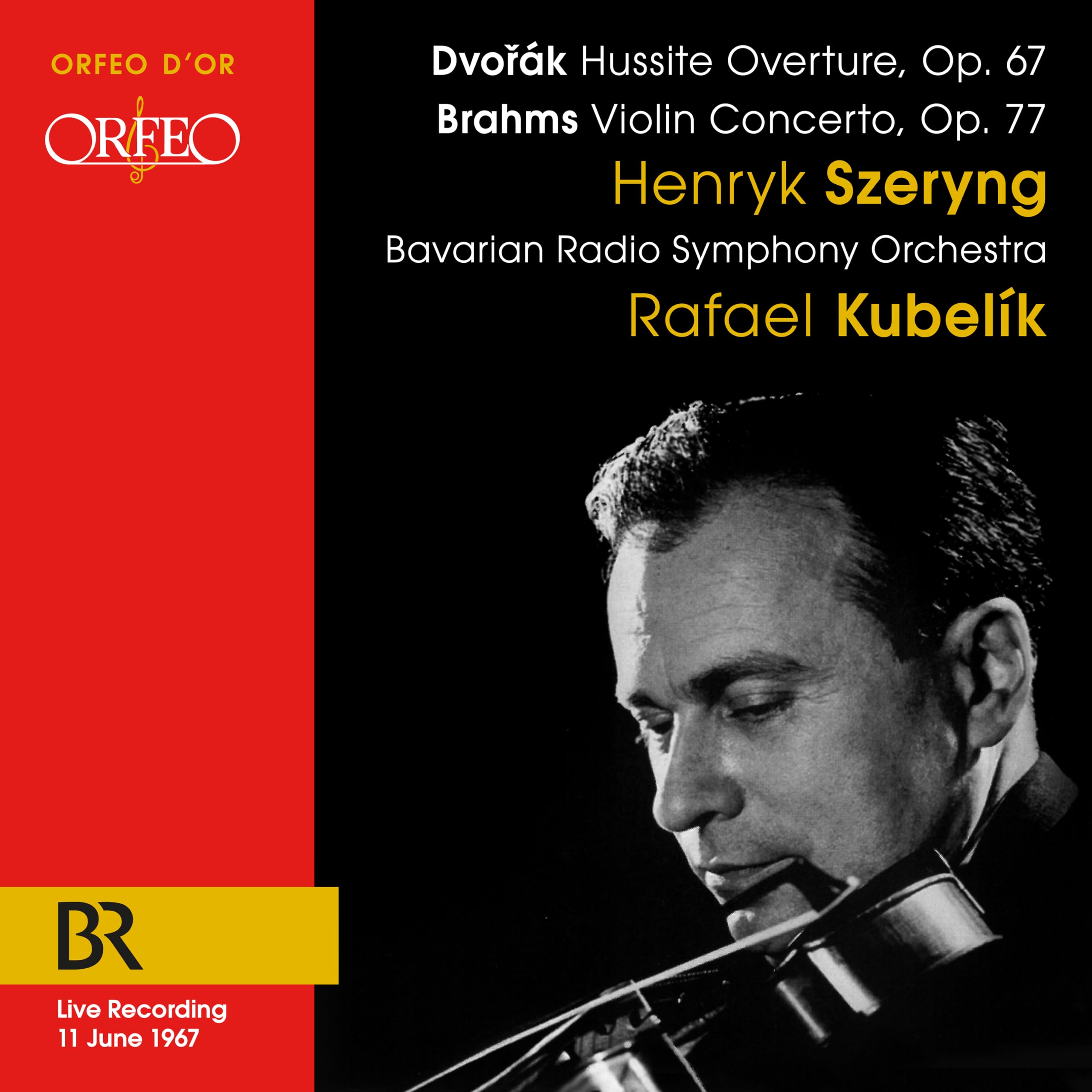 Antonín Dvo?ák: Hussite Overture & Johannes Brahms: Violin Concerto