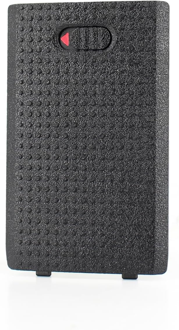 Replacement PMHF4014 PMHF4014A Battery Cover Compatible with Motorola DTR600 DTR700 DTR720 Two-Way Radio Durable Back Housing Case (Black)-1pc