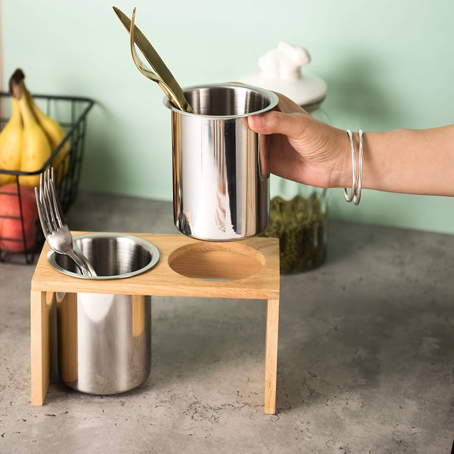 Amazon.co.jp: IMEEA 箸立て カトラリースタンド カトラリー