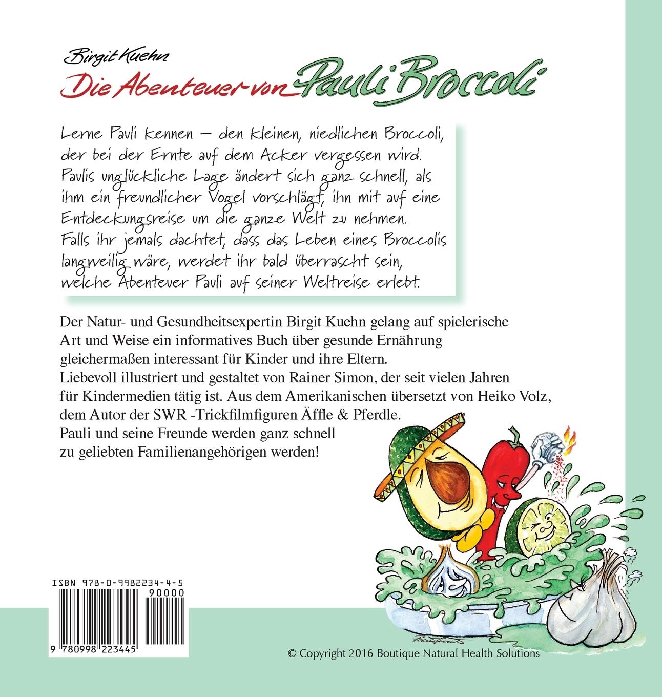 Die Abenteuer von Pauli Broccoli (German Edition)