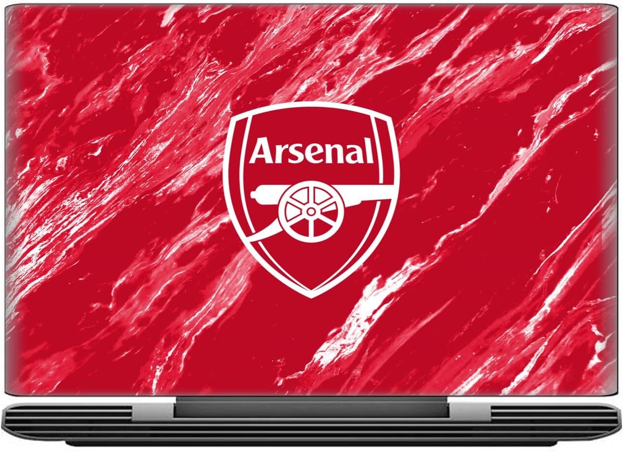 Head Case Designs Officially Licensed Arsenal FC Red Marble Logos Vinyl Sticker Skin Decal Cover Compatible with HP Spectre Pro X360 G2