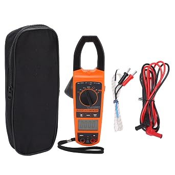 CM 2070FT Digital Clamp Multimeter - 1000A RMS Current and Voltage Tester with 52mm Jaw Diameter - NCV Non Contact Voltage Detection - Backlit LCD Display for Electrical