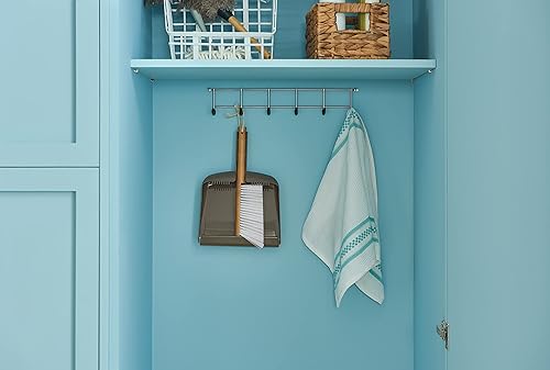 Miniatura 7 de Harper Live.Love.Clean. Juego de cepillo de bambú y bandeja de polvo de resina para limpiar polvo, pelo de mascotas y suciedad seca fina