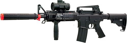 Miniatura 9 de bbtac bt-m83+20000bb 250 fps lpeg pistola de airsoft de energía eléctrica automática completa con accesorios tácticos y rodamiento de bolas 20000