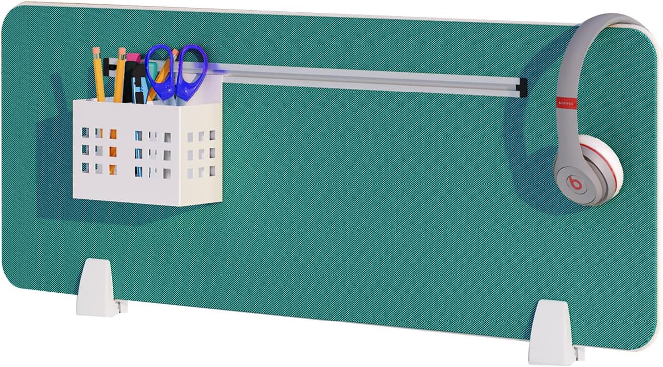 Freestanding Desk Divider,Noise Reducing Desk Privacy Panel