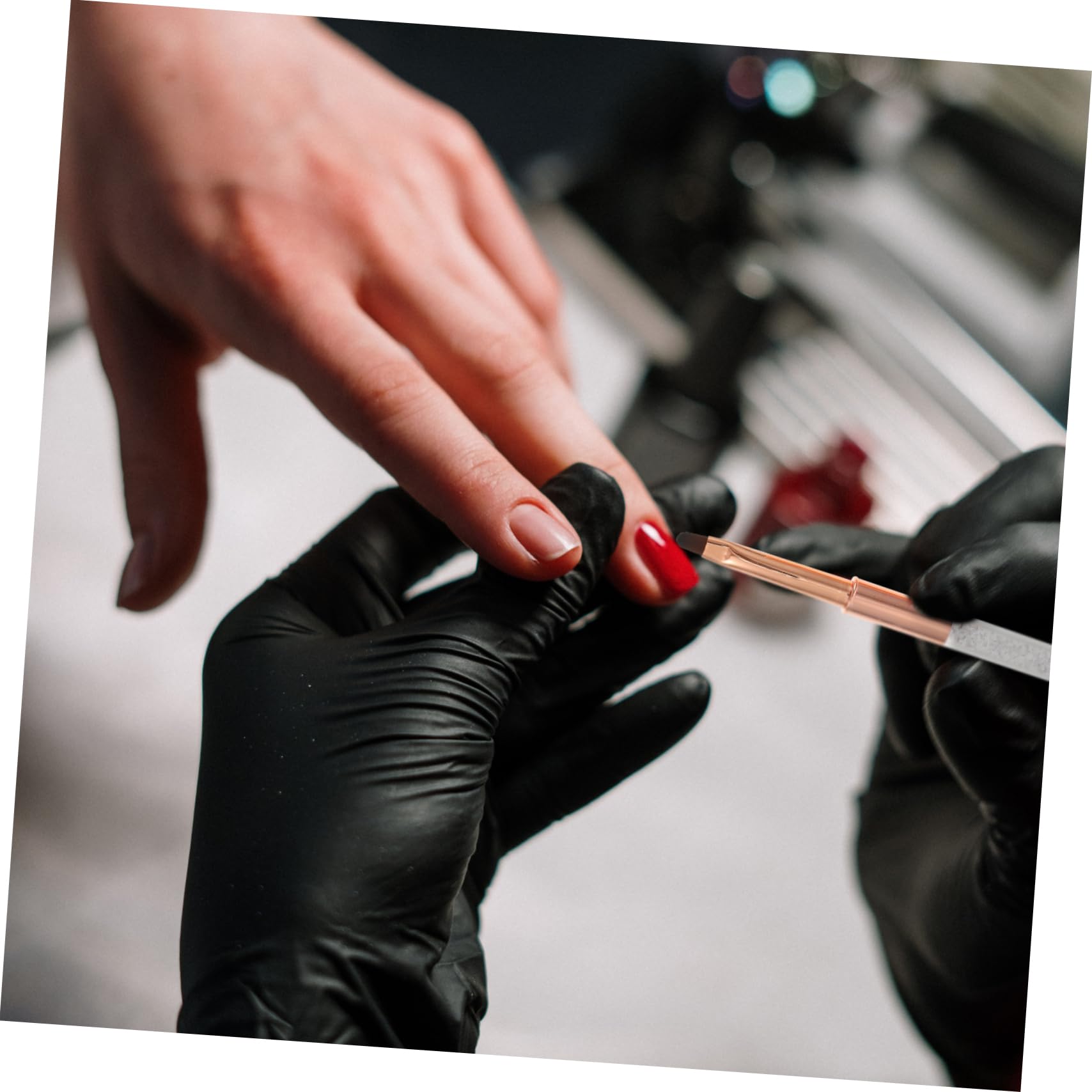 Healeved 5pezzi Pennarello Per Unghie Creativo Pennello Per Nail Art Gel Pennino Leggero e Riutilizzabile Per Decorazione Unghie Strumento Professionale Per Manicure Art Fine