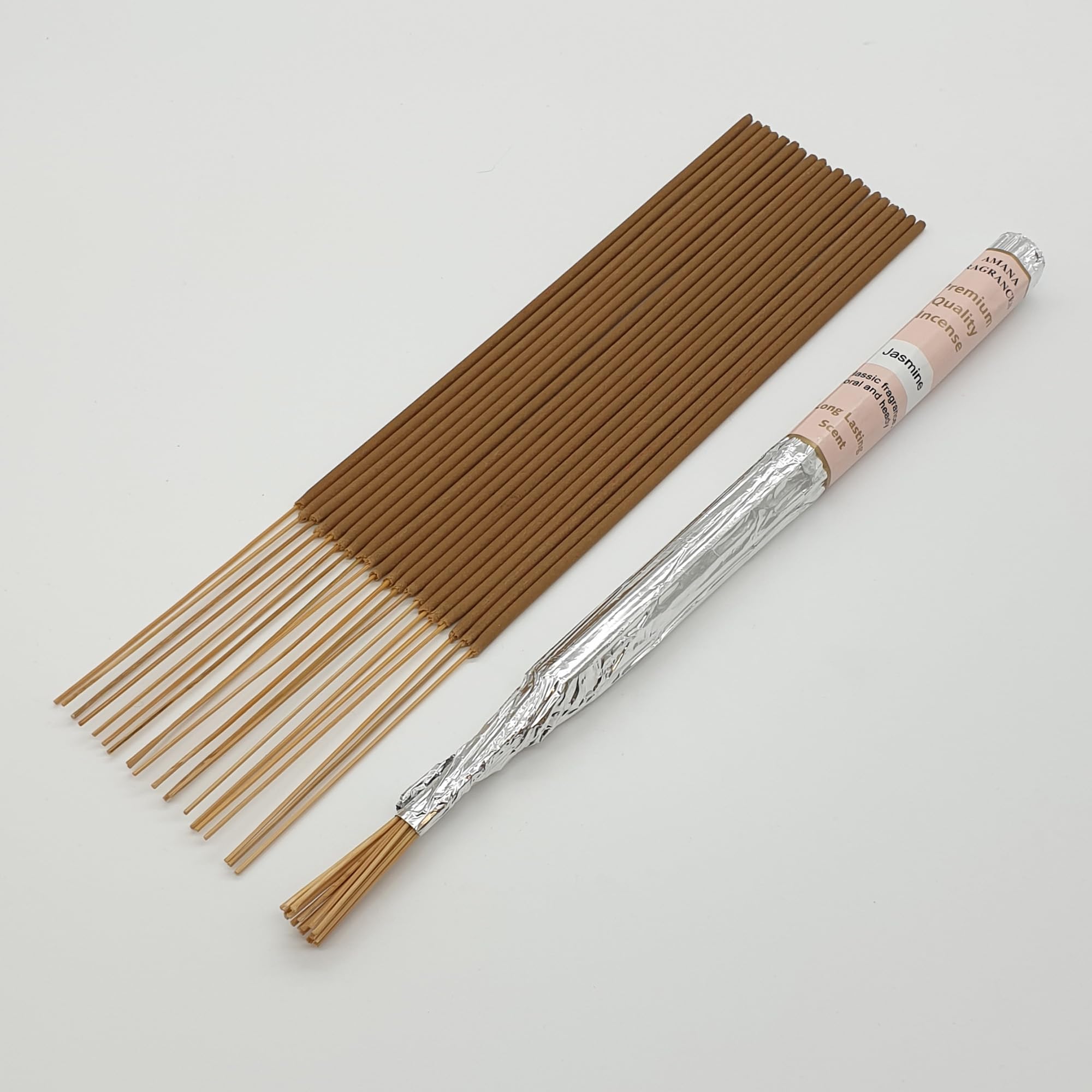 Long Burning Incense Sticks from Amana Fragrances - all scents in one listing (Jasmine)