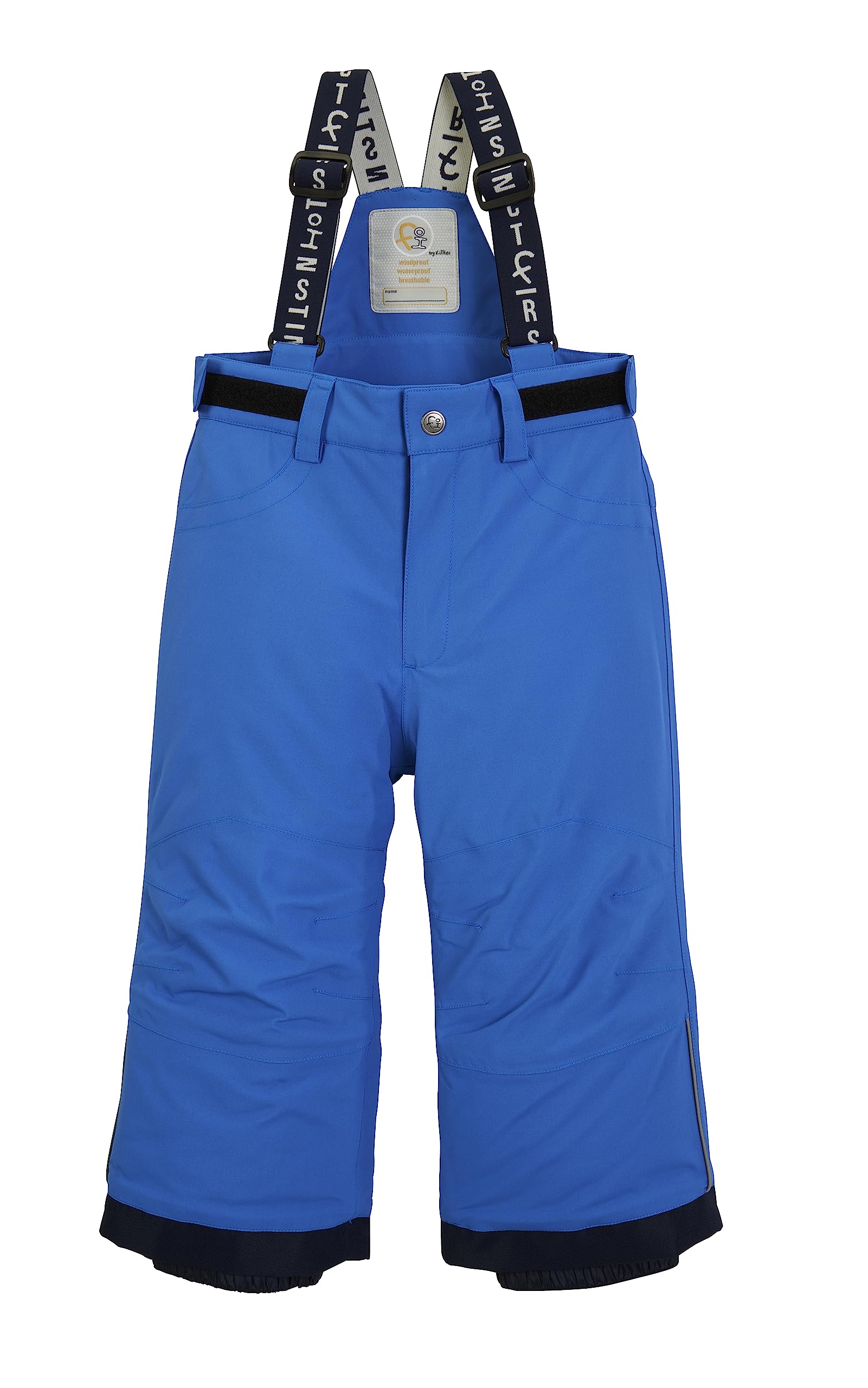 first instinct by killtec Fisw 48 MNS Ski Pnts - Pantalon de Ski/Pantalon de Boue/Pantalon Fonctionnel avec Sangles et Pare-Neige - Pantalons de Ski - Mixte Enfant
