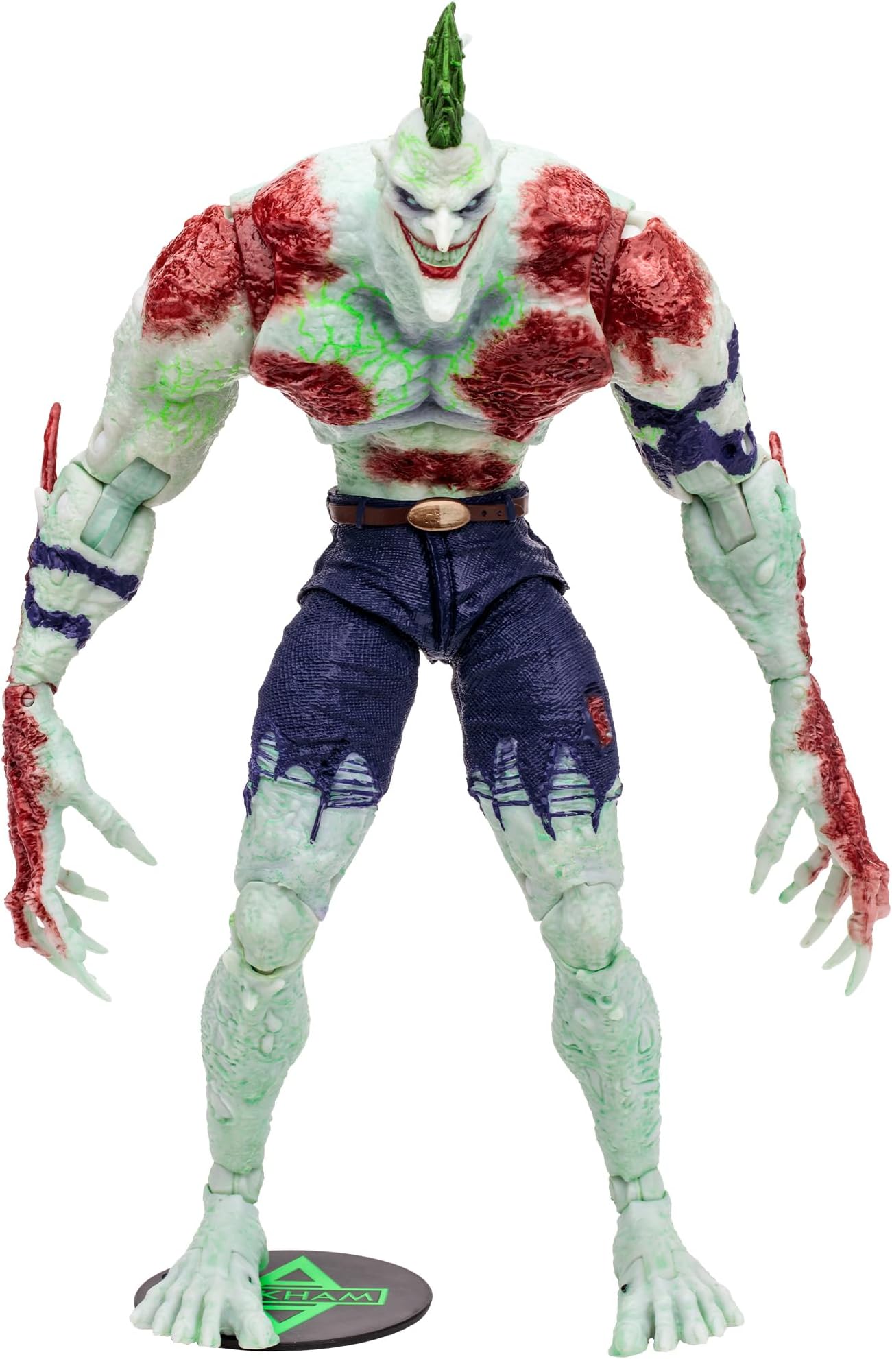 McFarlaneToys - DC Multiverse The Joker Titan, Glow in The Dark Edition Mega Figure, Gold Label, Amazon Exclusive