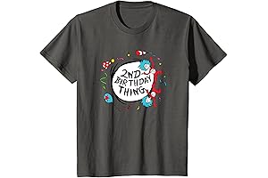 Kids Dr. Seuss 2nd Birthday Thing T-Shirt