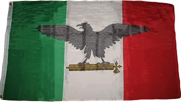 Trade Winds 3x5 Italy Italian War Fascist WW2 Eagle Premium Quality Flag 3x5 House Banner Premium Fade Resistant