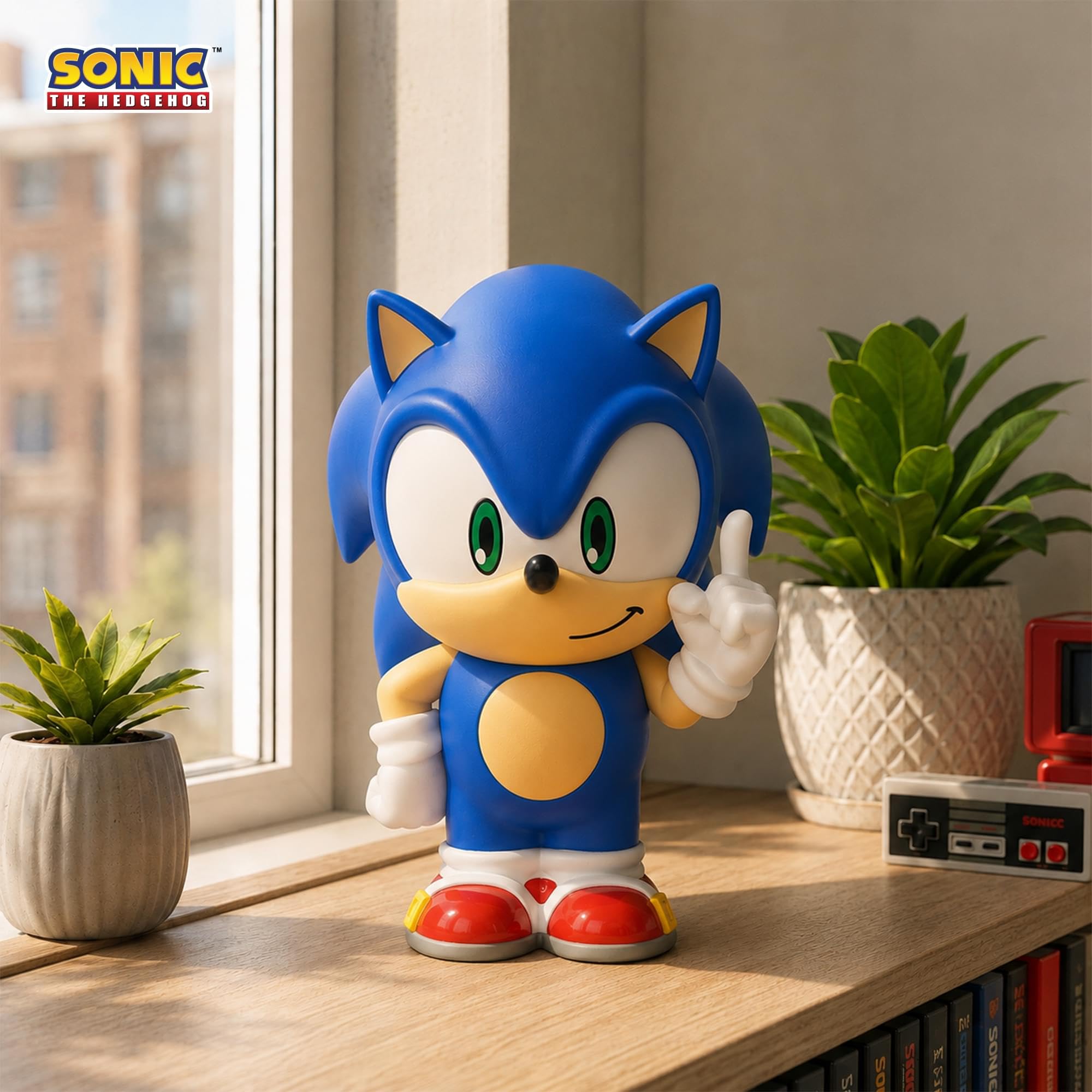 ソニック・ザ・ヘッジホッグ PVC貯金箱 ソニック モノグラム Amazon.com: Sonic The Hedgehog Figural PVC Bank : Toys & Games
