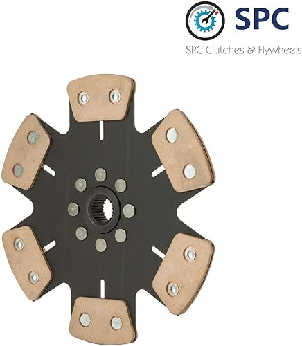 Miniatura 4 de SPC Stage 5 - Juego de embrague rígido para carrera, 6 unidades, compatible con Mazda 626 de 2,5 L