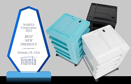 Miniatura 8 de Kubx Pro - Organizador de almacenamiento giratorio de 4 lados con múltiples compartimentos