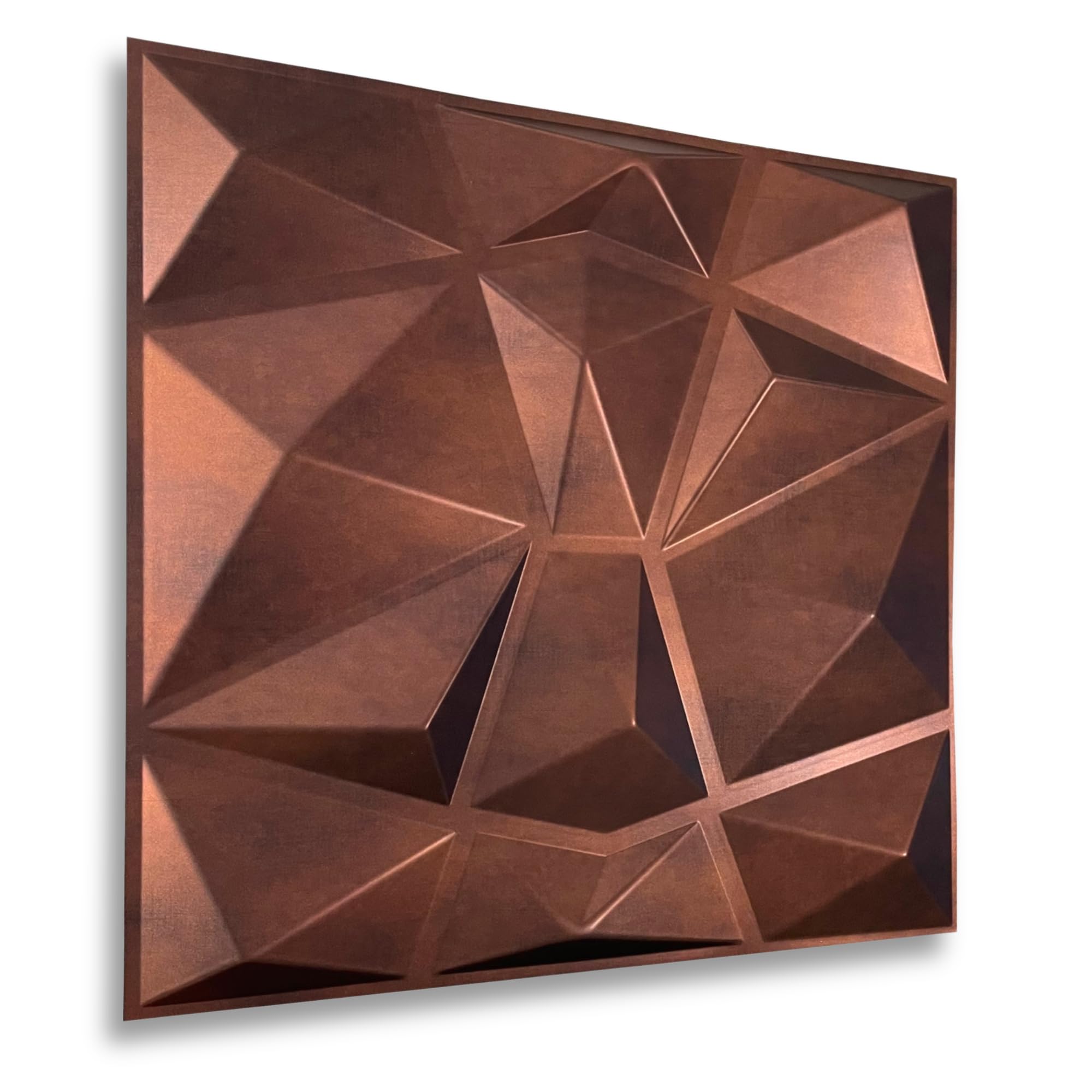 Paneles 3D plástico PVC 5m²-20PCS Paneles de pared Sala de juego Techo de pared Óptica 3D Diamante 3D PVC — view 44