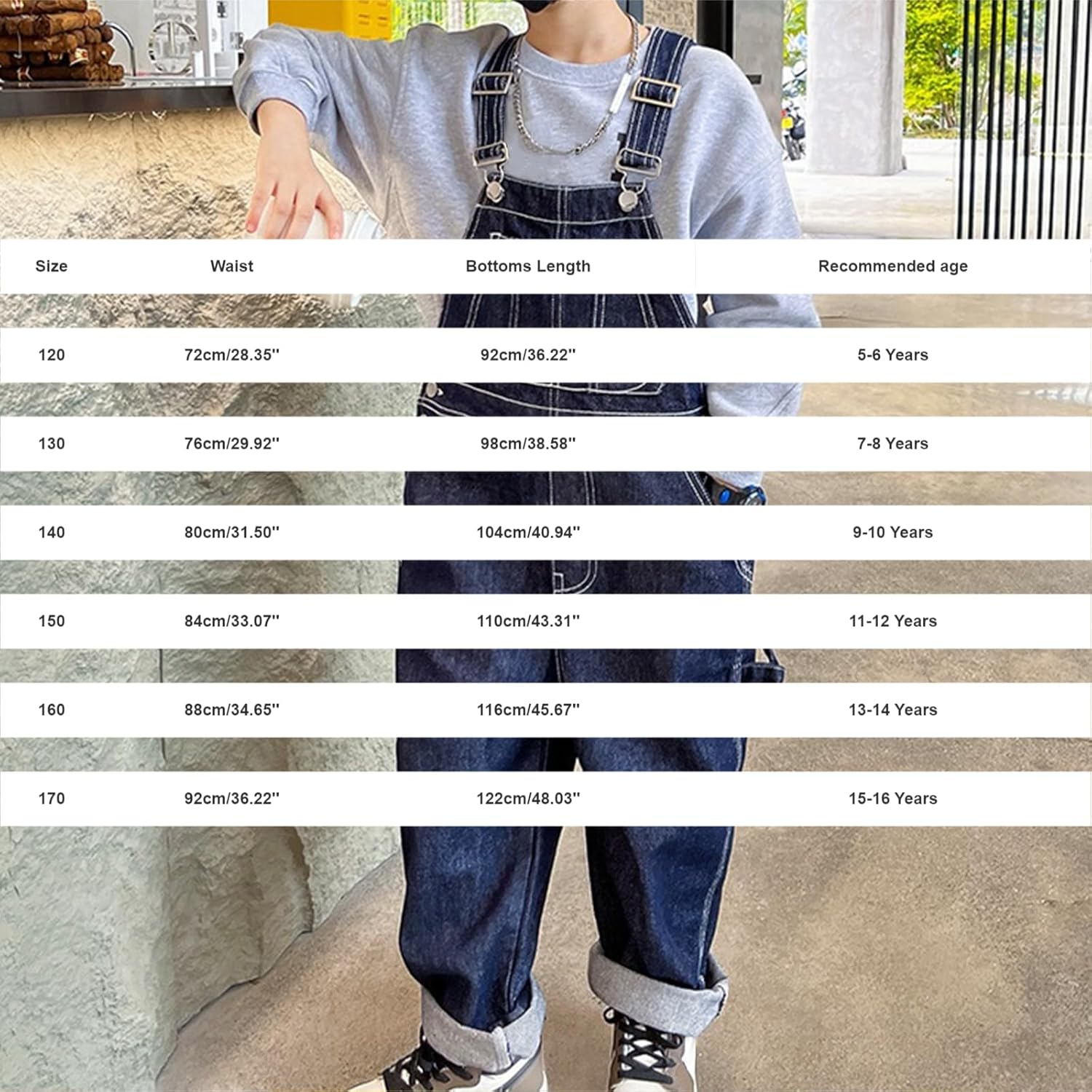 Girls Jean Overalls Teen Baggy Wide Leg Denim Pants Sleeveless Adjustable Jumpsuit Summer Soft Cotton Bib Overall